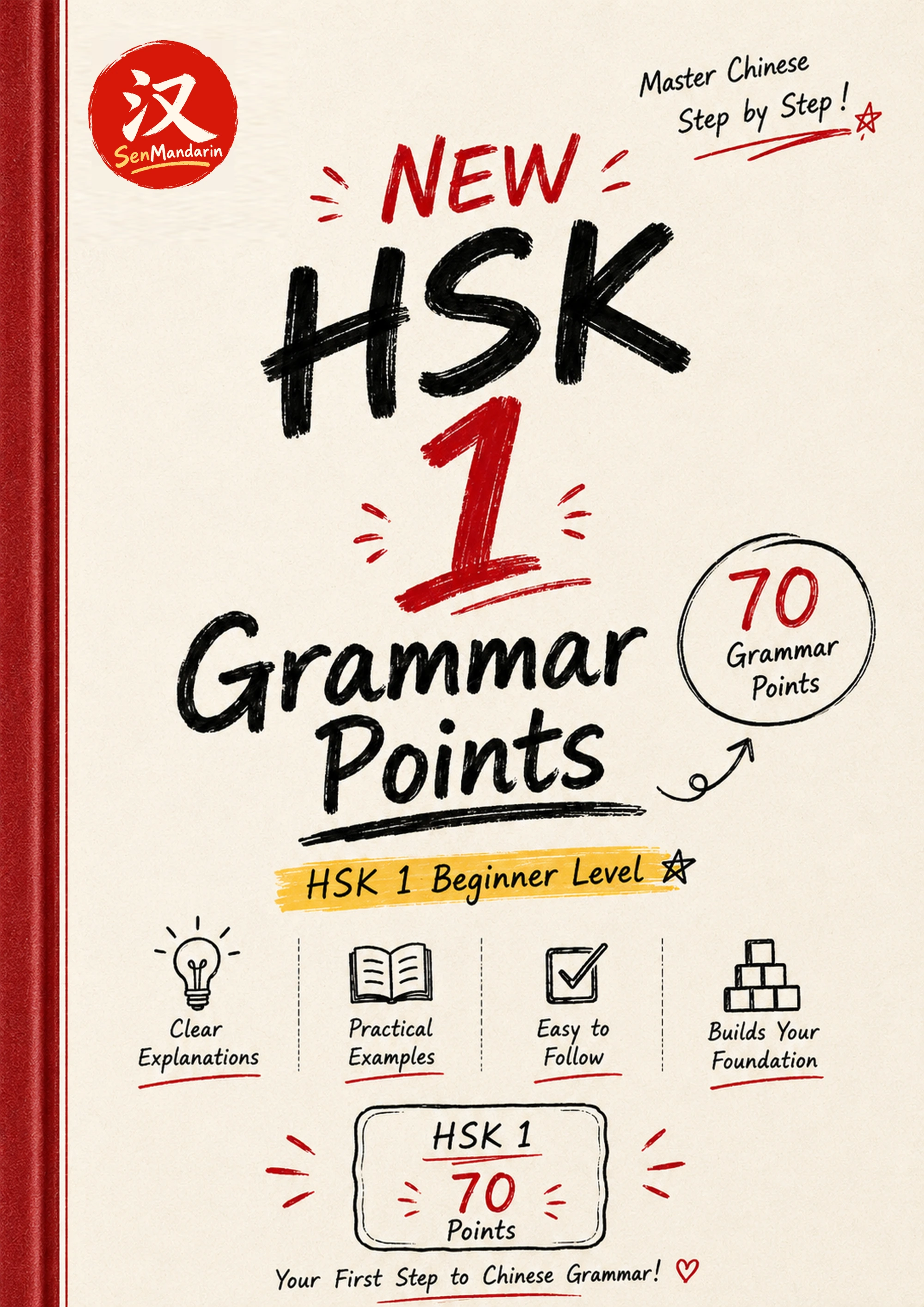 Original PDF cover: New HSK 1 Grammar Points